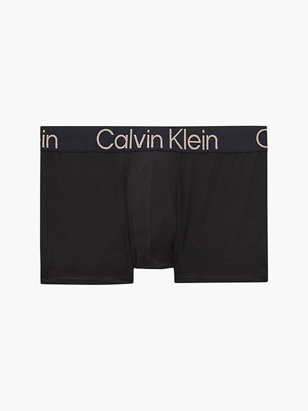 Calvin Klein USA Low Rise Mens Trunks Black 1264538-QO